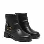 Ankle Boot with Side Buckle B-58