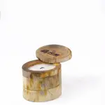 Natural Wooden Candles with an Artistic Touch Handmade Scented Candle for Warm & Elegant Homes