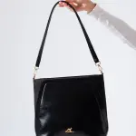Minimal Shape Shoulder Bag-black