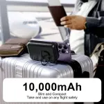 Joyroom JR-W050 20W Magnetic Suction Ring Holder Wireless Charging Power Bank 10000mAh