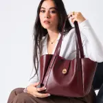 Minimal Turn Closure Bag-marron