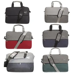 Two-Tone Square Laptop Bag