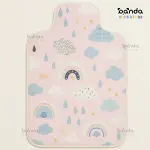 مفرش غيار قابل للغلق بسكوتش بينك قوس قزح