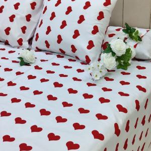 طقم سرير كبير ٤ قطع مقاس كوين