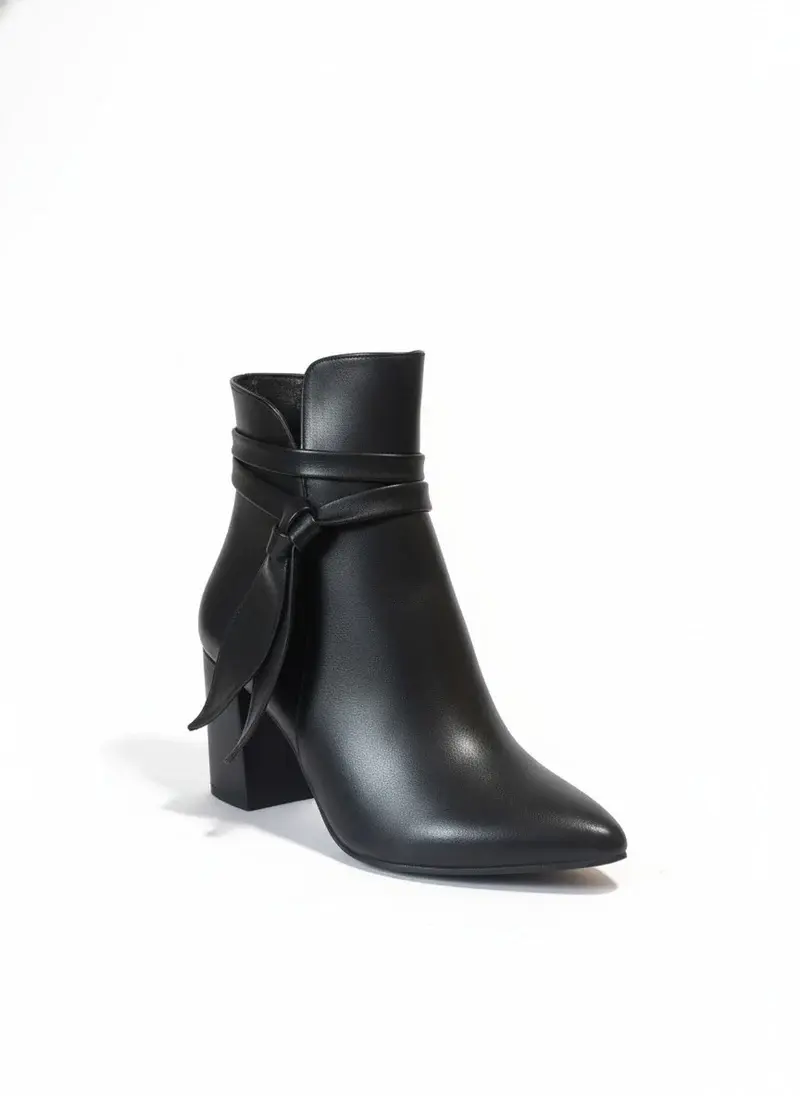 Side Bow Elegant Boot R-502