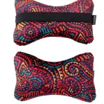 Vintage African - Set of 2 Neck Pillows