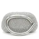 Beaded Evening Bag with Gold Metal Frame VS-74