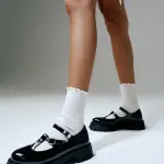 Mary Jane loafer with Straps