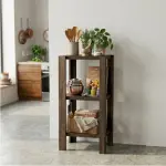 Handmade Wooden Bookshelf – Elegant Rustic Style