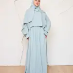 MINT GREEN CREPE DRESSY ISDAL
