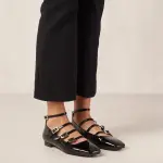 Patent Leather multi straps Flats