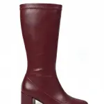Half Boot Mid Heels Leather B-54