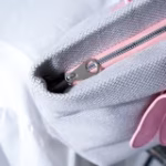 Tote Bag with Contrast Handle - PINK