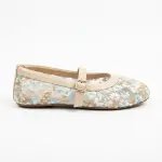 Floral Embroidered Lace Ballerina Flats BN-63