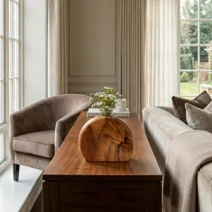 Round Wood Multi-Use Holder