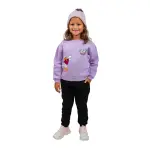 Purple Sweatshirt with" Daisy" Print 🌸🌼