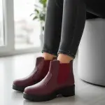 Ankle Boot Leather B-1