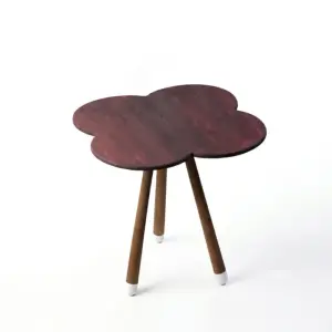 Handmade Wooden Clover Table