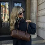 Aria Brown Shoulder bag