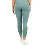 Curve Accent High-Rise Green Leggings