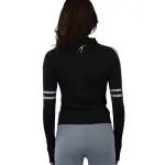 Athleisure Inspire Zip Black Jacket