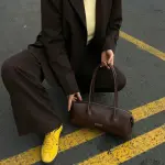 Aria Brown Shoulder bag