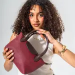 Heritage Pebbled Handbag
