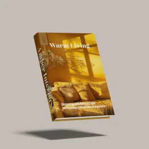 Warm living Decorative Book