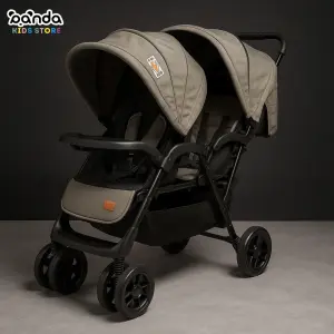 سترولر جراكو التوأم Graco Twin Baby Stroller – مقعدين بظهر قابل للتعديل وسلة تخزين كبيرة