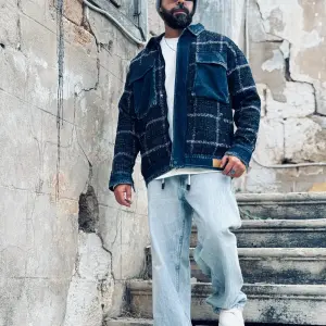 Wool-Denim Jacket