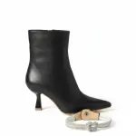 Elegant boot with removable sparkling strap R-902