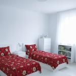 طقم سرير اطفال ٦ قطعه