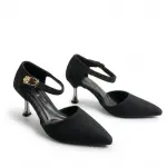 Elegant Rose Buckle Heels C-88