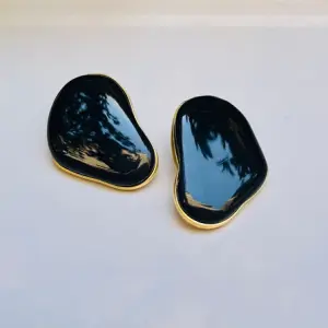 Midnight Fluid Earrings