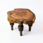 Handcrafted Natural Wood Table