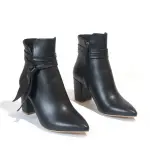 Side Bow Elegant Boot R-502