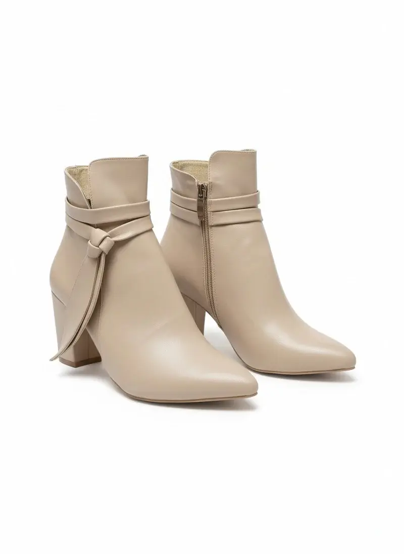 Side Bow Elegant Boot R-502