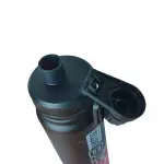 MD Stay Fit Sports Bottle with Handle, 1000ml Capacity, Graduated Design, Wide Mouth, Leak-Proof Cap, Measurement Markings