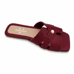 Women's Slippers with Pearl Detail SF-77