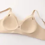 Seamless Wirefree Push Up Bra Anti-Sagging Plus Size Soft Support Bralette