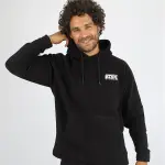 Men's Oversize Black Hoodie
