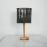 Rattan Boho Table Lamp 026