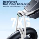 Joyroom SA26 USB-A to Type-C Fast Charging 30W Data Cable, 1 Meter Length, Black