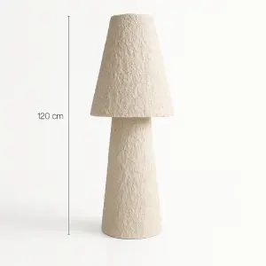 Cove  Textured Poco Floor Lamp