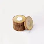 Natural Wooden Candle Holder – A Warm Touch of Nature for Elegant Spaces