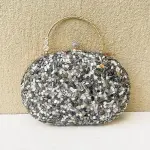 Black Mosaic Clutch