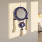 Evil Eye Tassel Mirror