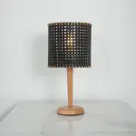 Rattan Boho Table Lamp 026