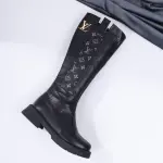 LONG BOOT FLATS LEATHER BLV-34