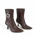 Elegance Boot with Crystal Ring R-405